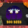 Boo Bees Halloween SVG, Boos SVG, Happy Halloween SVG EPS DXF PNG Cricut File Instant Download