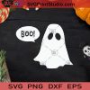 Boo Funny White Ghost Halloween SVG, Boo Halloween SVG, Boo Ghost SVG, Boo SVG