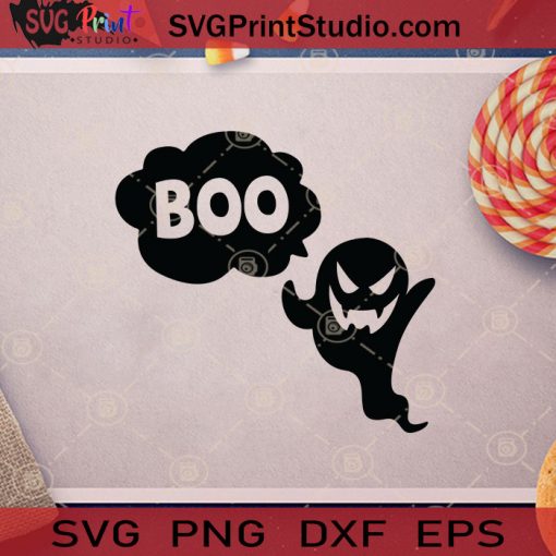 Boo Ghost Funny Halloween SVG, Boo Halloween SVG, Boo Ghost SVG, Boo SVG