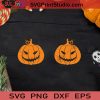 Double Funny Face Halloween Pumpkin SVG, Double Funny Face Pumpkin SVG, Halloween Pumpkin SVG
