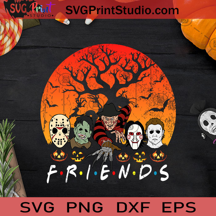 Free 189 Horror Friends Svg SVG PNG EPS DXF File