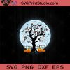 Halloween Tree SVG, Halloween Horror SVG, Halloween SVG EPS DXF PNG Cricut File Instant Download