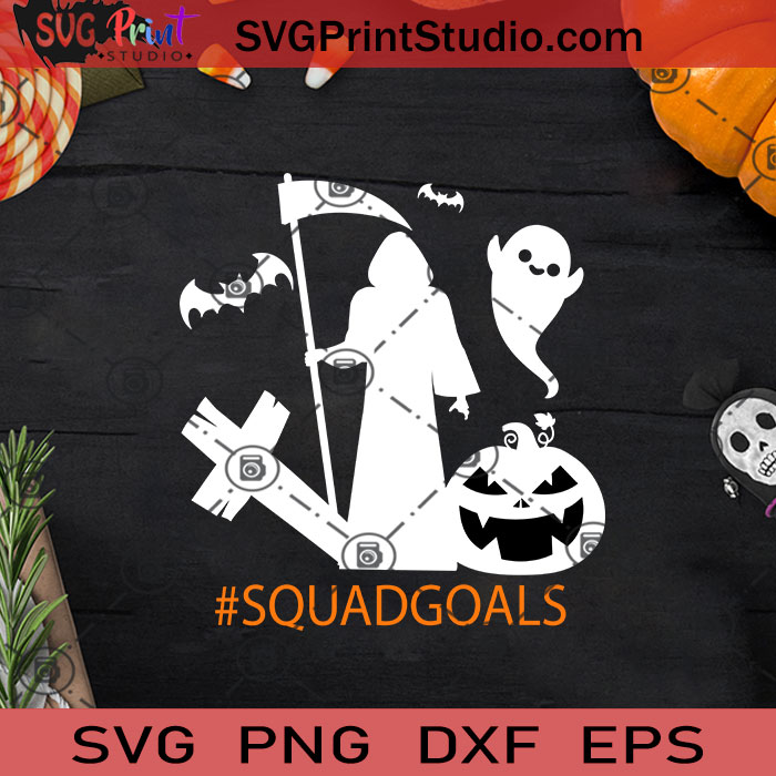 Halloween Squad SVG, Halloween Horror SVG, Halloween SVG EPS DXF PNG