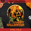 Happy Halloween Scary PNG, Halloween Horror PNG Instant Download