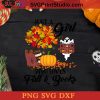 Just A Girl Who Loves Fall And Books SVG, Halloween Horror SVG, Happy Halloween SVG DXF PNG Cricut File Instant Download