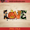Love Halloween Spooky PNG, Halloween Horror PNG, Happy Halloween PNG Instant Download