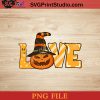 Love Pumpkin Halloween PNG, Pumpkin PNG, Happy Halloween PNG Instant Download