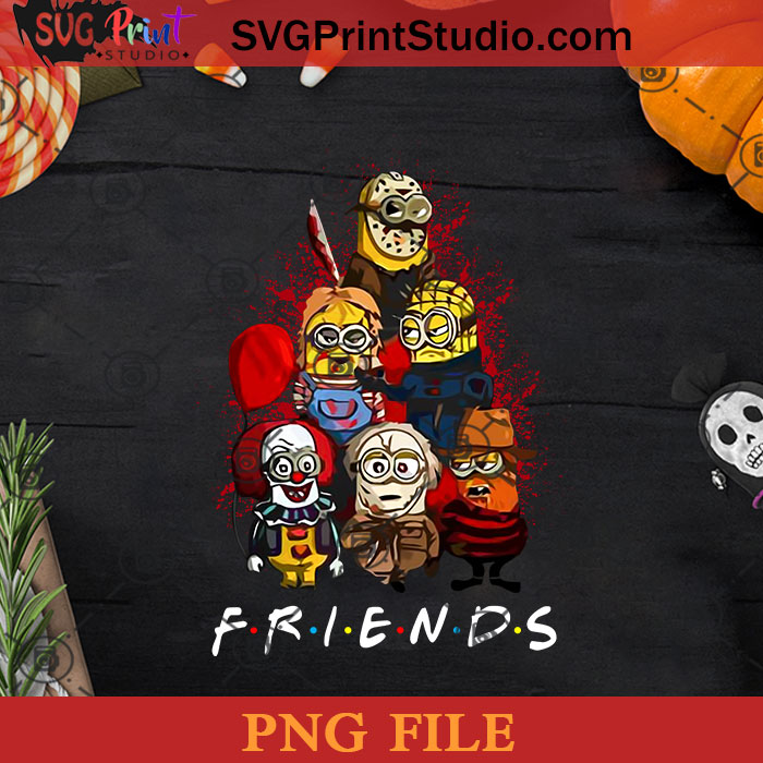 Minion Friend Horror PNG, Horror Movie Killers PNG, Happy Halloween PNG  Instant Download - SVG Print Studio!