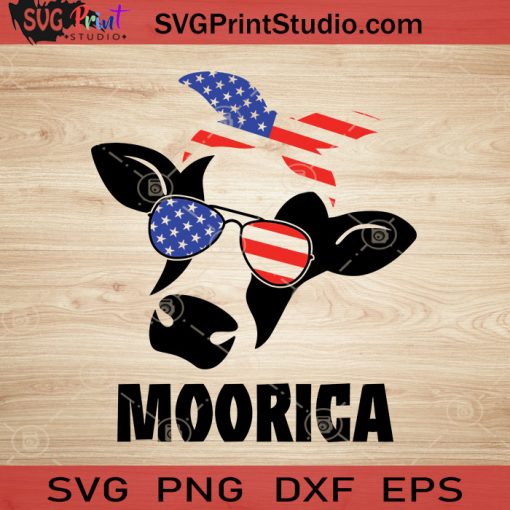Moorica Patriotic America July 4th SVG PNG EPS DXF Silhouette Cut Files