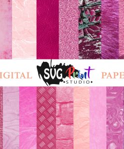 Shades Of Pink Digital Papers Download – Instant Download