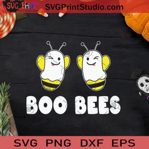 Smiling Bee Costume Funny Halloween Boo SVG, Bees Boo Halloween SVG, Boo Bees SVG, Boo Ghost SVG