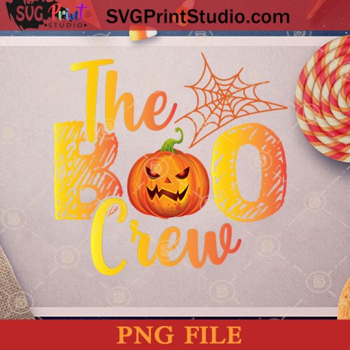 The Boo Crew PNG, Halloween Boos PNG, Halloween PNG Instant Download