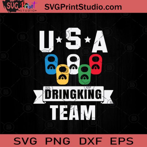 USA Drinking Team Beer Party SVG, Drinking Beer SVG, Drinking Alcohol SVG, Beer Lover SVG, Beer Party SVG