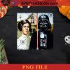 Vader And Leia Starwars PNG, Darth Vader PNG, Star Wars PNG Instant Download