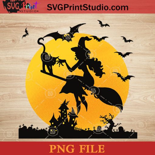 Witch Halloween PNG, Witch PNG, Happy Halloween PNG Instant Download