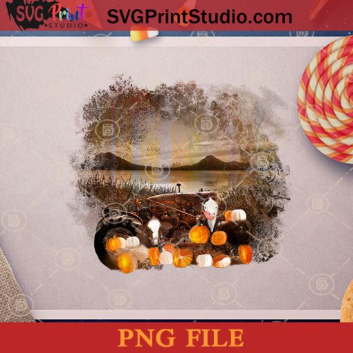 Autumn Nights PNG, Fall PNG, Pumpkin PNG Instant Download