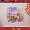 Fog Lake PNG, Fall PNG, Lake PNG Instant Download