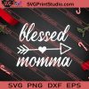 Blessed Momma Thanksgiving SVG PNG EPS DXF Silhouette Cut Files
