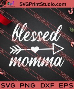 Blessed Momma Thanksgiving SVG PNG EPS DXF Silhouette Cut Files