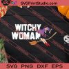 Witchy Woman Halloween Costume SVG PNG EPS DXF Silhouette Cut Files