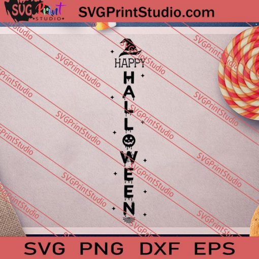 Happy Halloween Horror SVG PNG EPS DXF Silhouette Cut Files
