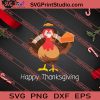 Happy Thanksgiving SVG PNG EPS DXF Silhouette Cut Files