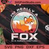 Im Really A Fox Human Costume SVG PNG EPS DXF Silhouette Cut Files