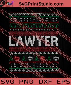 Lawyer Merry Christmas SVG PNG EPS DXF Silhouette Cut Files