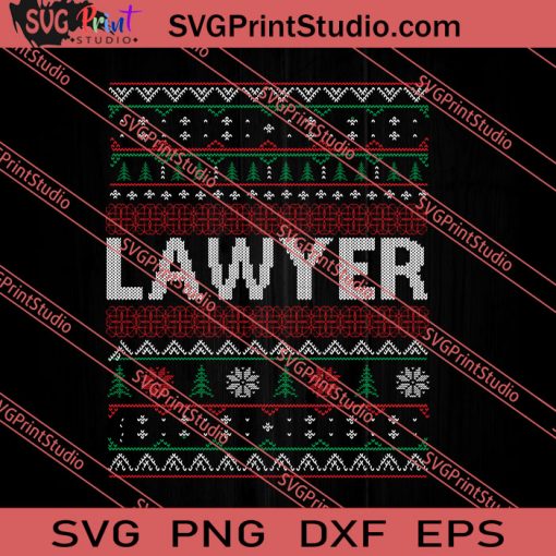 Lawyer Merry Christmas SVG PNG EPS DXF Silhouette Cut Files