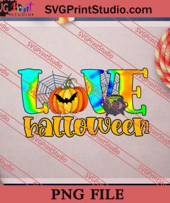 Love Halloween PNG, Halloween Costume PNG Instant Download