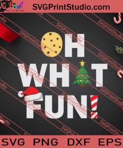 Oh What Fun Christmas Cookies SVG PNG EPS DXF Silhouette Cut Files