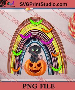 Rainbow Halloween PNG, Halloween Costume PNG Instant Download