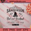 Sanderson Bed And Breakfast Halloween SVG PNG EPS DXF Silhouette Cut Files