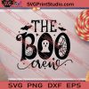 The Boo Crew Halloween SVG PNG EPS DXF Silhouette Cut Files
