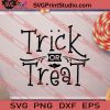 Trick or Treat Halloween SVG PNG EPS DXF Silhouette Cut Files