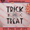 Trick or Treat Halloween SVG PNG EPS DXF Silhouette Cut Files