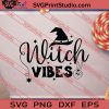 Witch Vibes Halloween SVG PNG EPS DXF Silhouette Cut Files