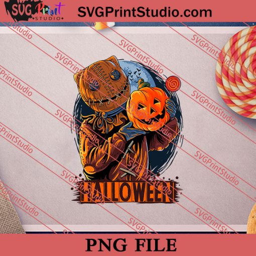 Sack Masked Man Carrying Halloween PNG, Halloween Costume PNG Instant Download