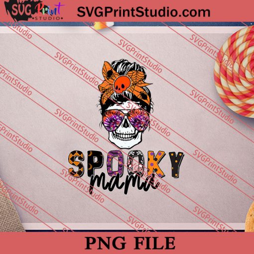 Spooky Mama Halloween PNG, Halloween Costume PNG Instant Download