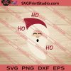 Ho Ho Ho Santa Christmas SVG PNG EPS DXF Silhouette Cut Files
