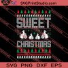 Sweet Christmas SVG PNG EPS DXF Silhouette Cut Files