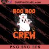 Boo Boo Crew Halloween SVG PNG EPS DXF Silhouette Cut Files