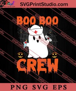 Boo Boo Crew Halloween SVG PNG EPS DXF Silhouette Cut Files