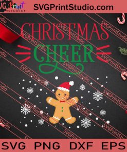 Christmas Cheer Cookies Baking SVG PNG EPS DXF Silhouette Cut Files