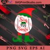 Son Of An Egg Santa Christmas SVG PNG EPS DXF Silhouette Cut Files