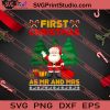 First Christmas As Mr And Mrs SVG PNG EPS DXF Silhouette Cut Files