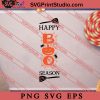 Happy Boo Season Halloween SVG PNG EPS DXF Silhouette Cut Files