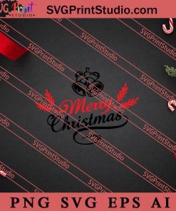 Merry Christmas Merry X'mas SVG PNG EPS DXF Silhouette Cut Files