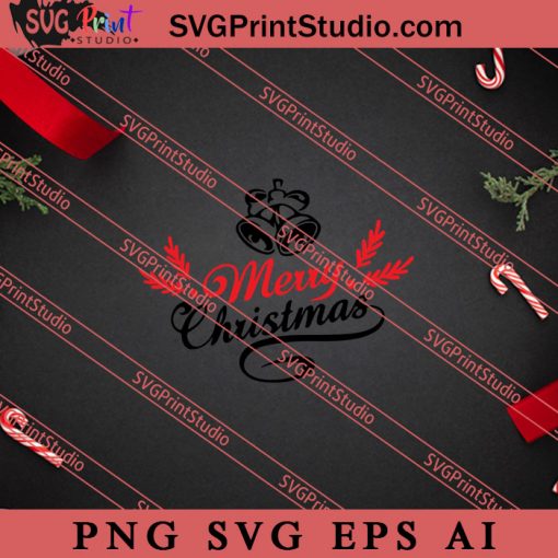 Merry Christmas Merry X'mas SVG PNG EPS DXF Silhouette Cut Files
