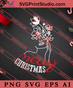 Funny Merry Christmas SVG PNG EPS DXF Silhouette Cut Files